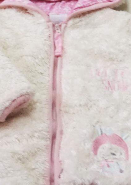 gefütterte Fleecejacke Gr. 80 von Gelati (3777)